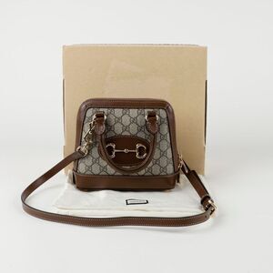 Horsebit Mini Top Handle Tote Shoulder Bag